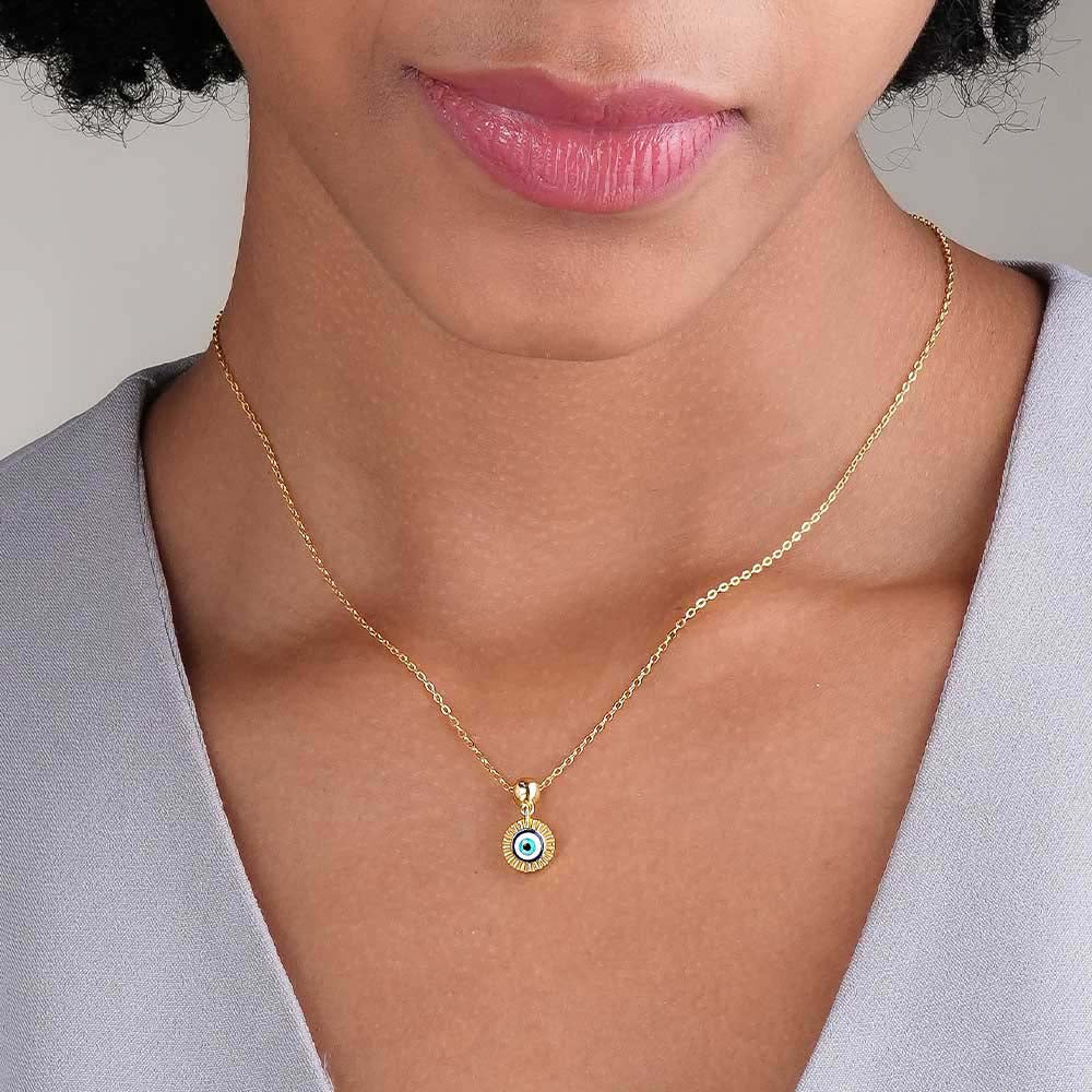 Evil Eye Enigma 925 Silver Necklace