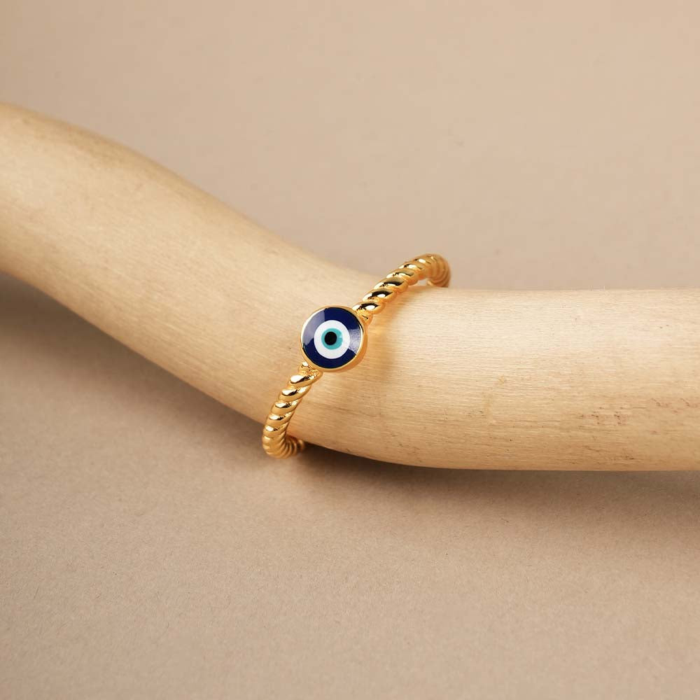 Evil Eye Timeless 925 Silver Ring