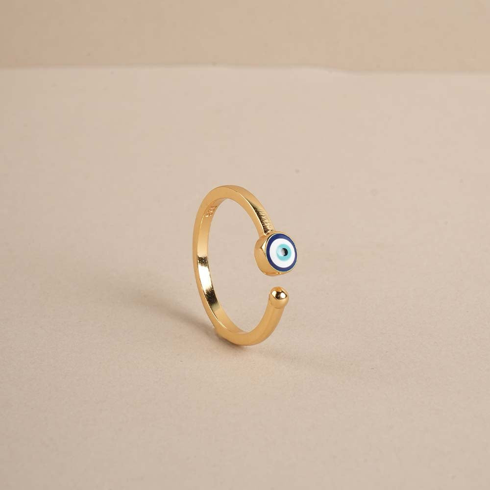Evil Eye Oracle 925 Silver Ring