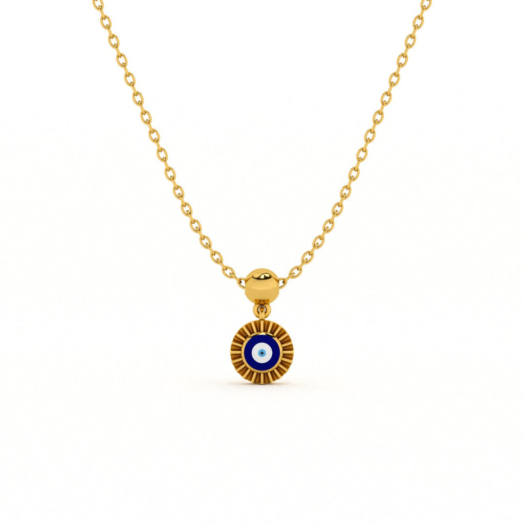 Evil Eye Enigma 925 Silver Necklace