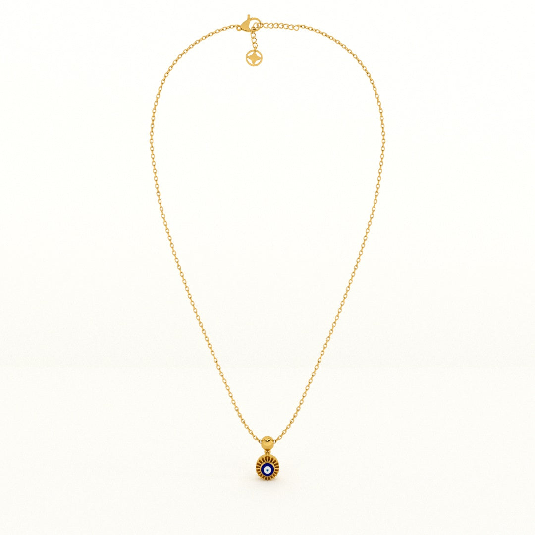 Evil Eye Enigma 925 Silver Necklace