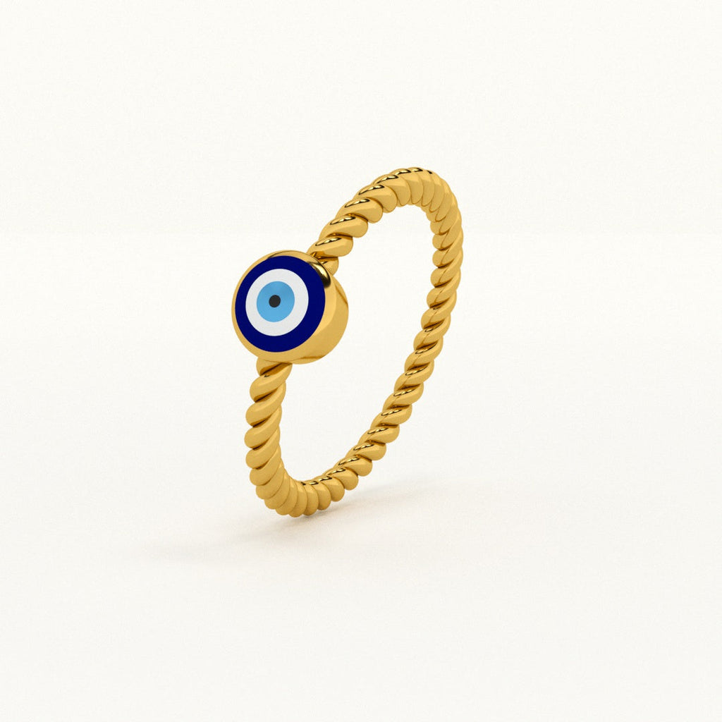 Evil Eye Timeless 925 Silver Ring