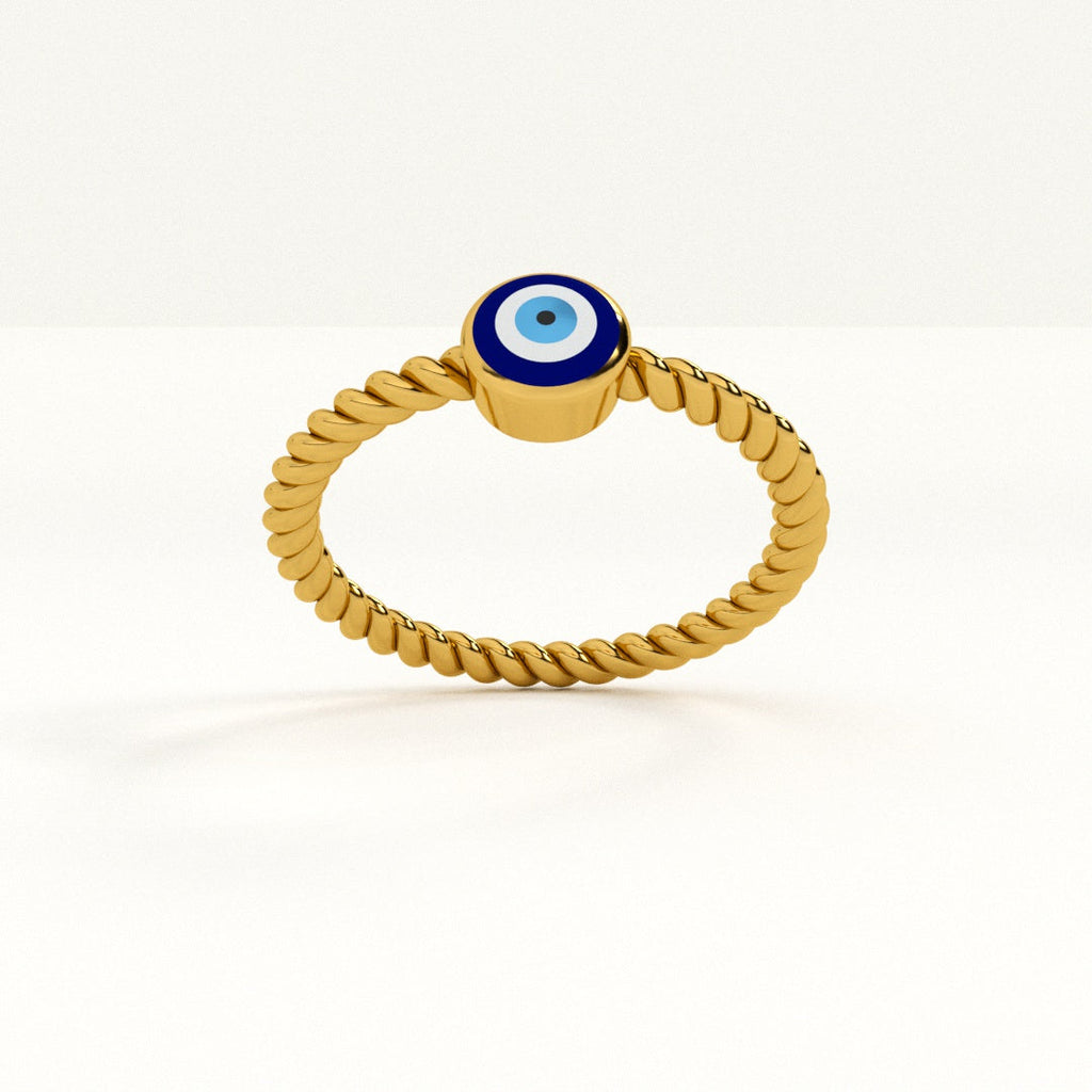 Evil Eye Timeless 925 Silver Ring